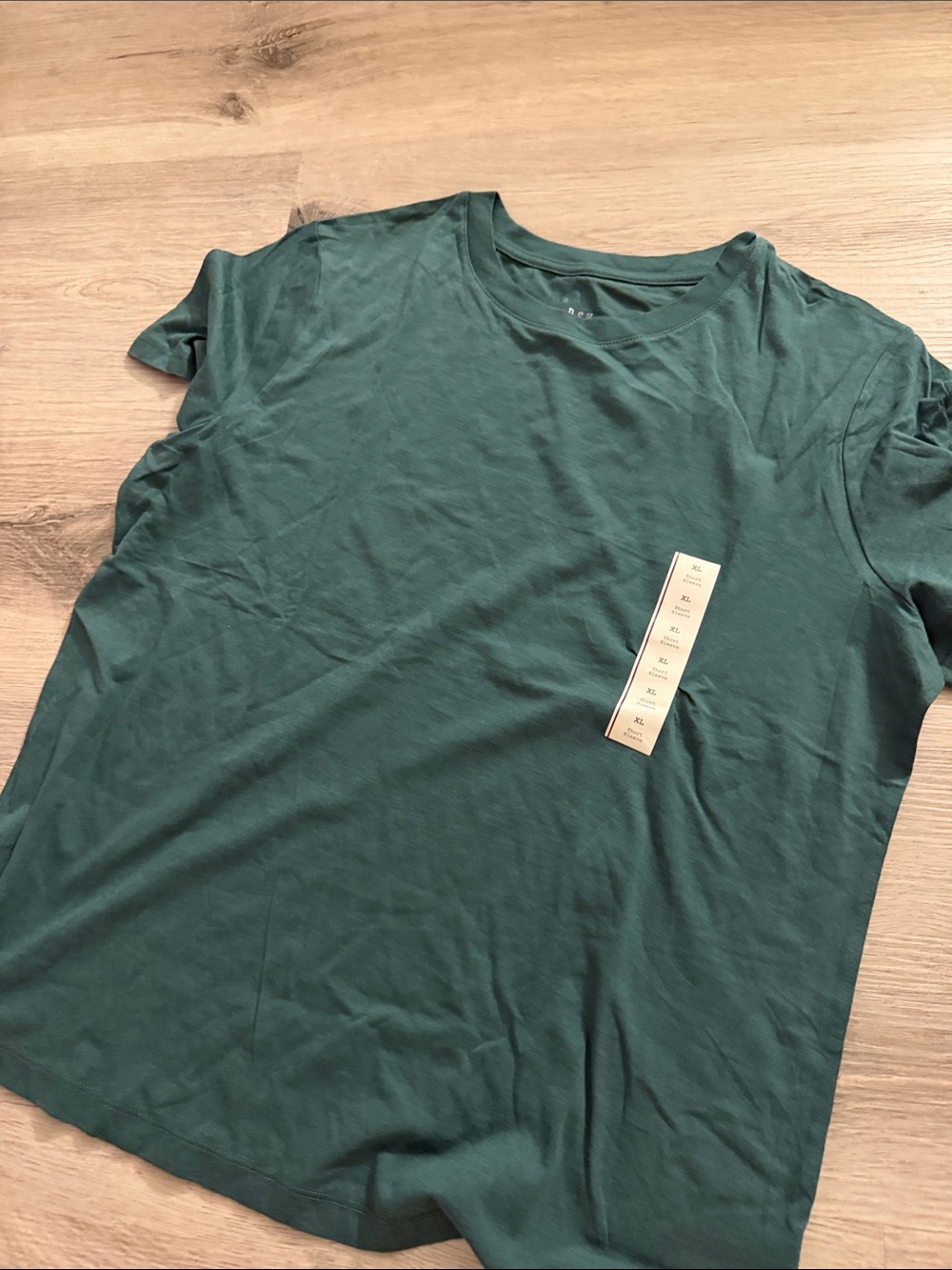 a new day Crew Neck Tee in Forest Green